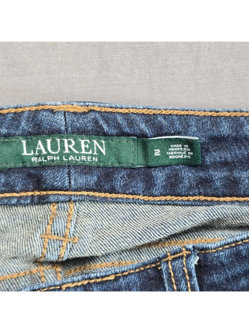 Lauren Ralph Lauren Womens Size 2 Modern Skinny Jeans Blue Stretch Denim - Picture 2 of 7